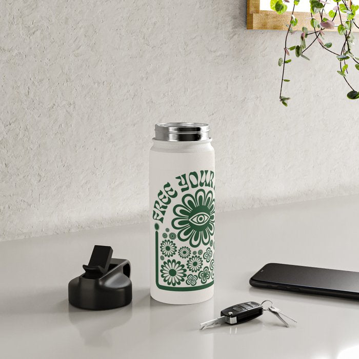 Free your Mind Water Bottle Gallery Image 5