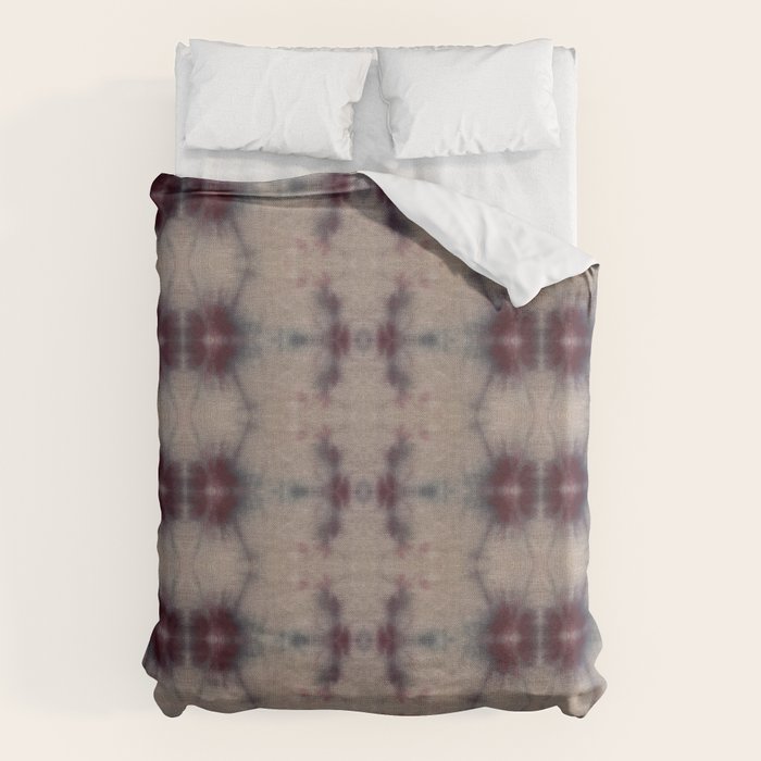 Vintage Floral Shibori Duvet Cover Gallery Image 6