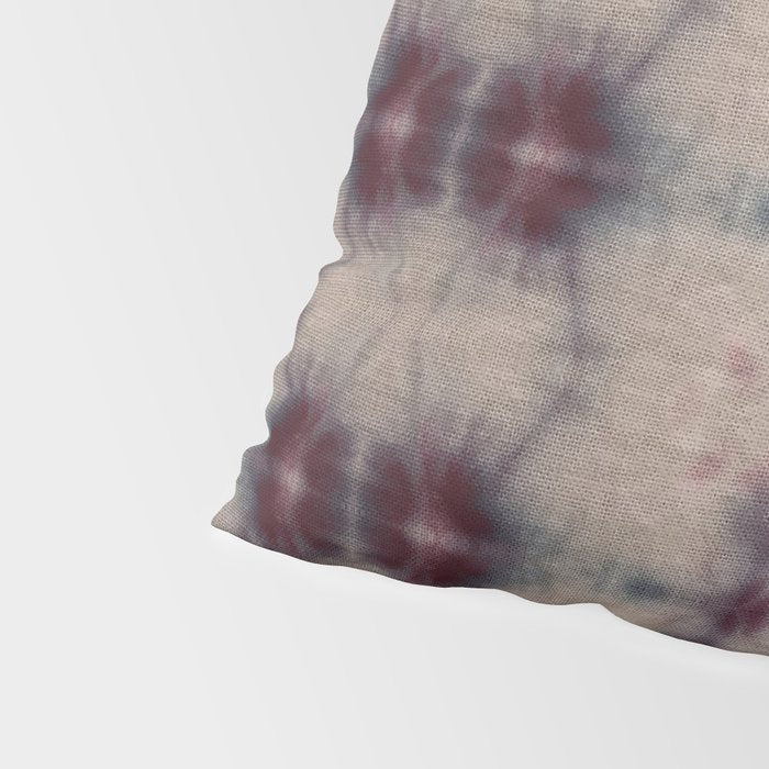 Vintage Floral Shibori Pillow Sham Gallery Image 4