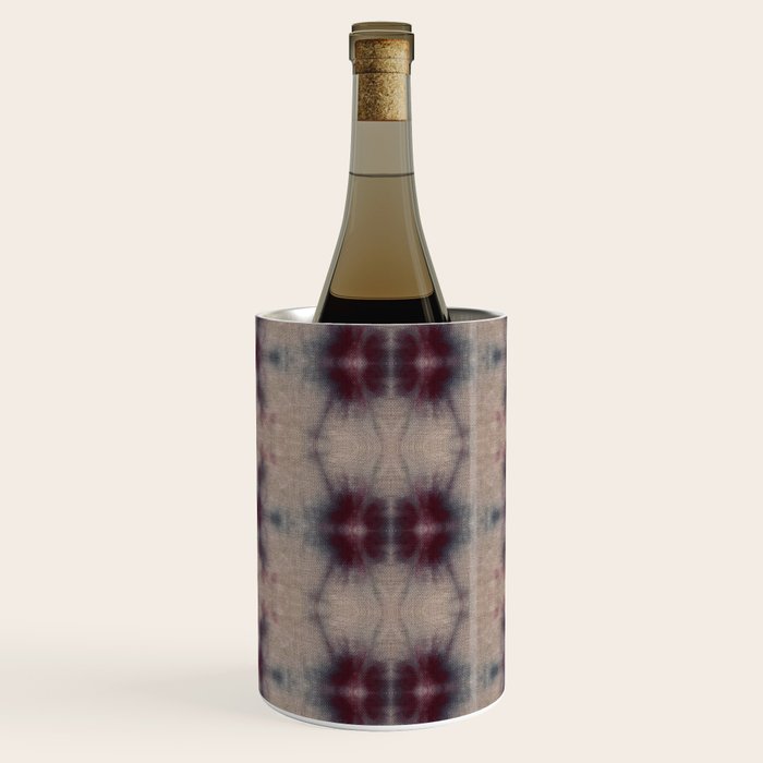 Vintage Floral Shibori Wine Chiller Gallery Image 3