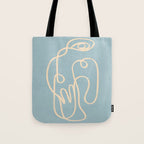 Abstract line art 229 Tote Bag Gallery Image 1