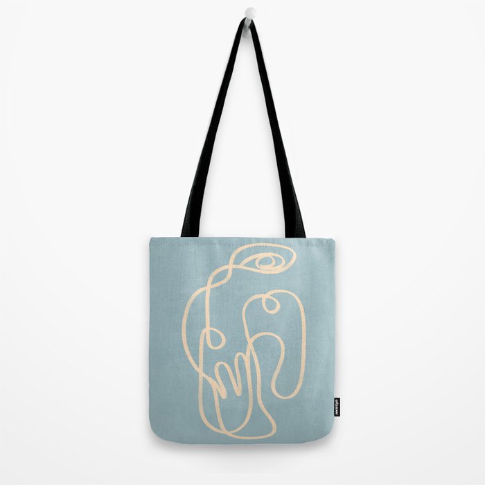 Abstract line art 229 Tote Bag Gallery Image 2