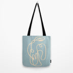 Abstract line art 229 Tote Bag Gallery Image 2