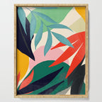 Abstract Art Tropical Leaves 42 Serving Tray Gallery Image 1