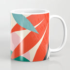 Abstract Art Tropical Leaves 42 Coffee Mug Gallery Image 1