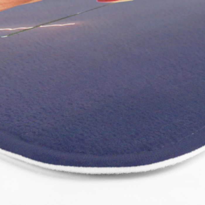 Elysian thread - Sewing hands/thunder & lighting Bath Mat Gallery Image 3