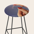 Elysian thread - Sewing hands/thunder & lighting Stool Gallery Image 2