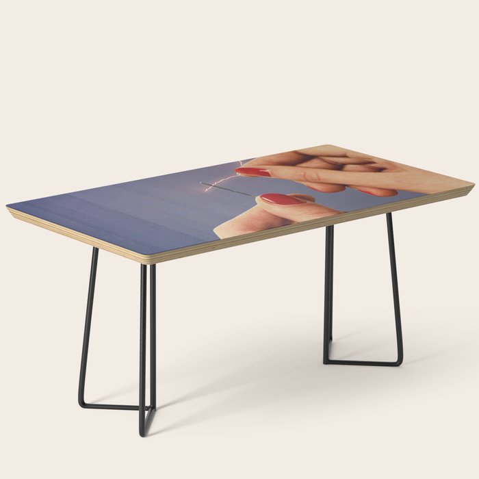 Elysian thread - Sewing hands/thunder & lighting Coffee Table Gallery Image 1