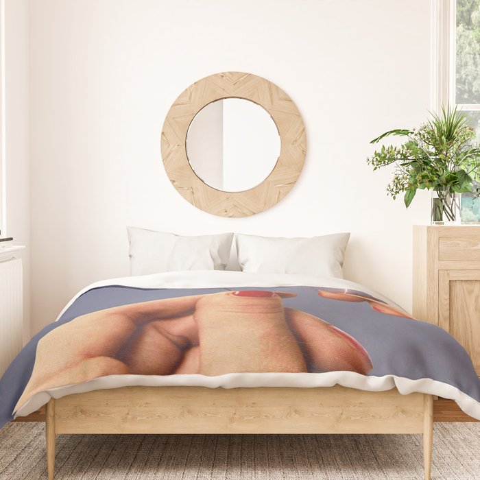 Elysian thread - Sewing hands/thunder & lighting Duvet Cover Gallery Image 3