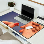 Elysian thread - Sewing hands/thunder & lighting Desk Mat Gallery Image 2
