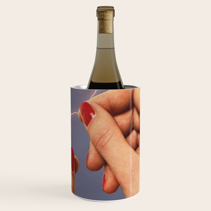 Elysian thread - Sewing hands/thunder & lighting Wine Chiller Gallery Image 3