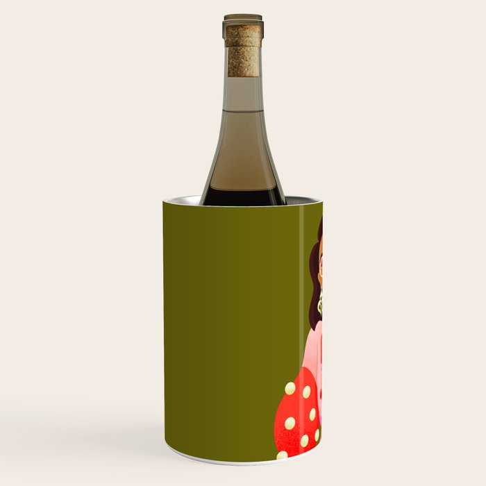 Holly Jolly Holiday Sweater Wine Chiller Gallery Image 2