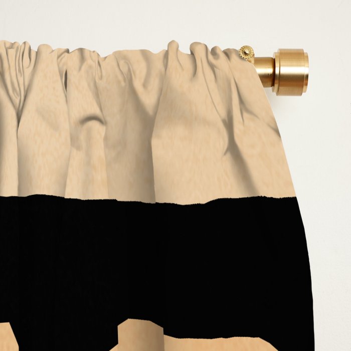 Abstract Line Shapes 9 Window Curtain Gallery Image 2