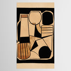 Abstract Line Shapes 9 Tablecloth Gallery Image 2