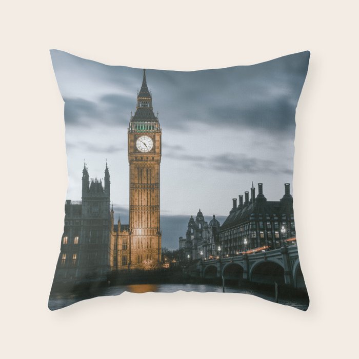 London, England II Throw Pillow Gallery Image 6