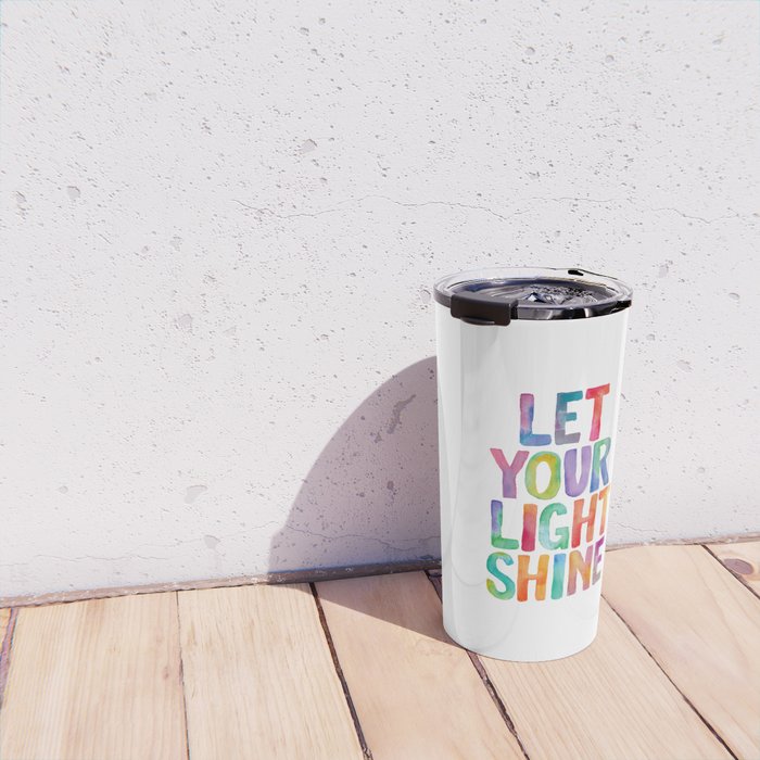 Let Your Light Shine Travel Mug Gallery Image 4