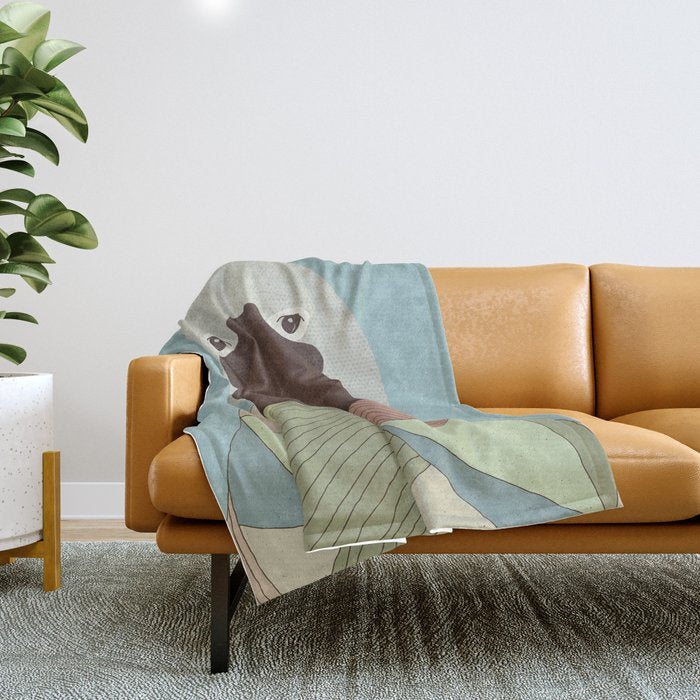 Whimsical Platypus II Throw Blanket Gallery Image 1