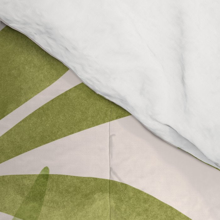 Simple Modern Tropical Bouquet Comforter Gallery Image 4