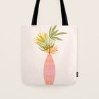Simple Modern Tropical Bouquet Tote Bag Gallery Image 1