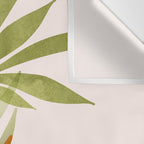Simple Modern Tropical Bouquet Wall Tapestry Gallery Image 3