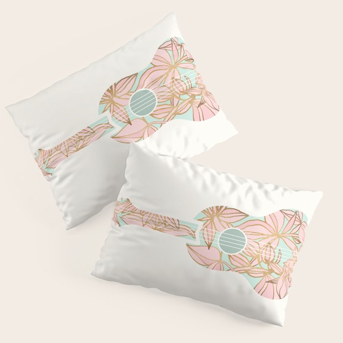 Modern Boho Ukulele Pillow Sham Gallery Image 3