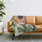 Nature Geometry 14 Throw Blanket Gallery Image 1