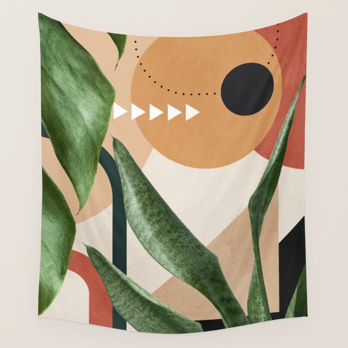 Nature Geometry 14 Wall Tapestry Gallery Image 4