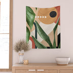 Nature Geometry 14 Wall Tapestry Gallery Image 2