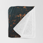 Metallic Jellyfish Throw Blanket Gallery Image 3