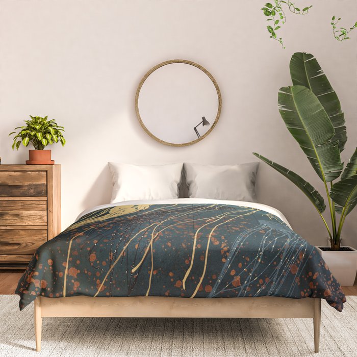 Metallic Jellyfish Comforter Gallery Image 3