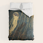 Metallic Jellyfish Comforter Gallery Image 6