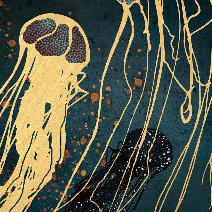 Metallic Jellyfish Coffee Mug Gallery Image 2