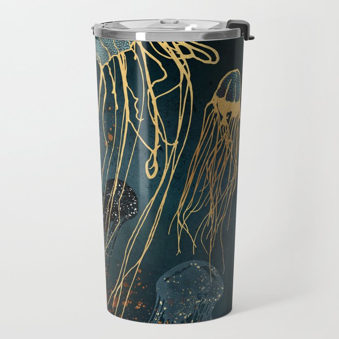 Metallic Jellyfish Travel Mug Gallery Image 2