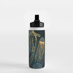 Metallic Jellyfish Water Bottle Gallery Image 2