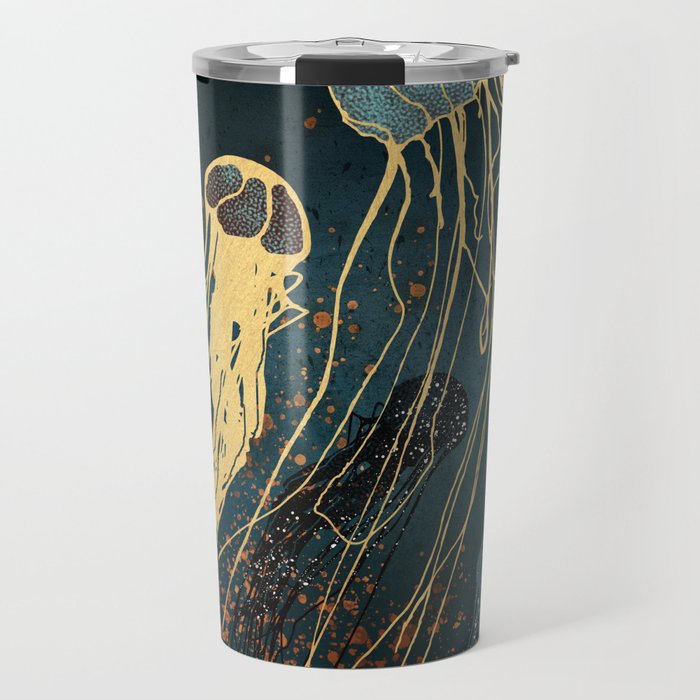 Metallic Jellyfish Travel Mug Gallery Image 1