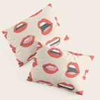 Lips III Pillow Sham Gallery Image 3