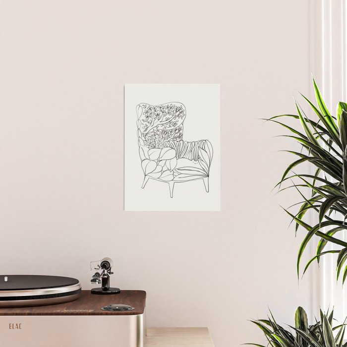 Cat and Plant 19 Poster Gallery Image 2