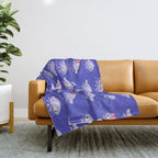 Ribbon giant isopod Throw Blanket Gallery Image 1