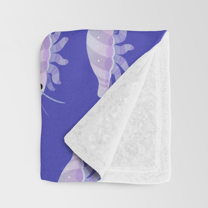 Ribbon giant isopod Throw Blanket Gallery Image 3
