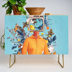 Don't Feed the Monitors with your Dreams Credenza Gallery Image 1