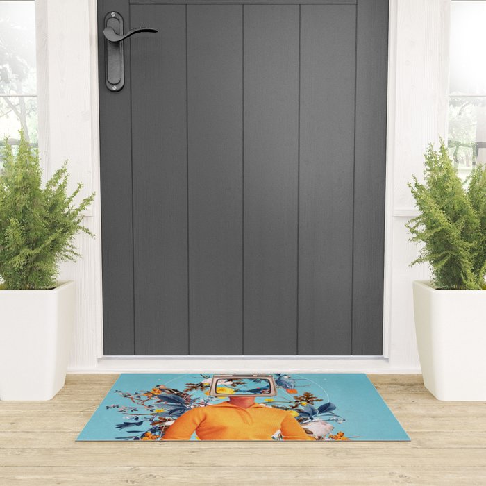 Don't Feed the Monitors with your Dreams Welcome Mat Gallery Image 3