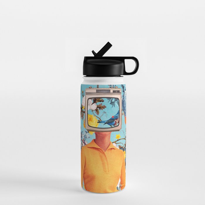 Don't Feed the Monitors with your Dreams Water Bottle Gallery Image 1