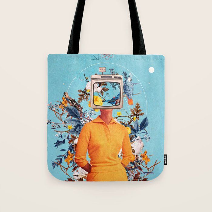 Don't Feed the Monitors with your Dreams Tote Bag Gallery Image 1