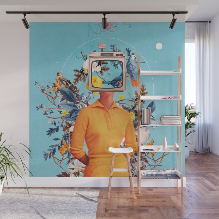 Don't Feed the Monitors with your Dreams Wall Mural Gallery Image 1