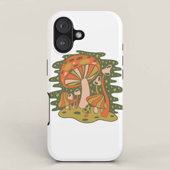 Forest of Mushrooms iPhone Case Gallery Image 1