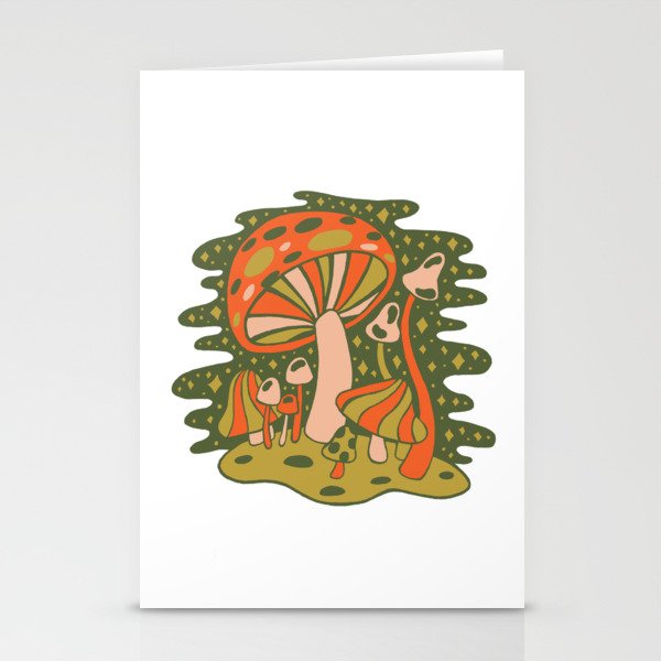 Forest of Mushrooms Stationery Card Gallery Image 1