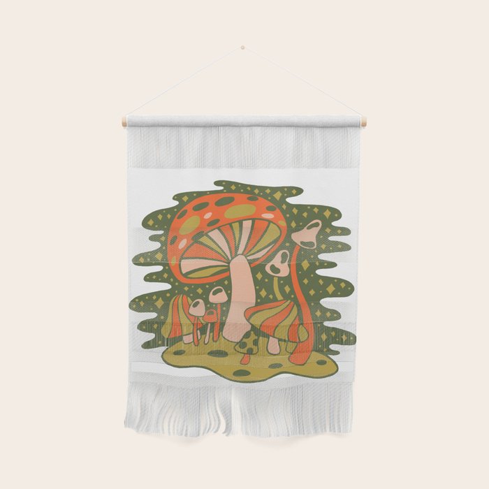 Forest of Mushrooms Wall Hanging Gallery Image 1