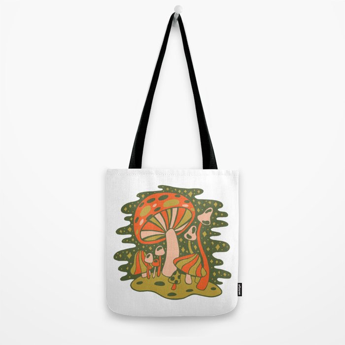 Forest of Mushrooms Tote Bag Gallery Image 2