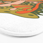 Forest of Mushrooms Bath Mat Gallery Image 3