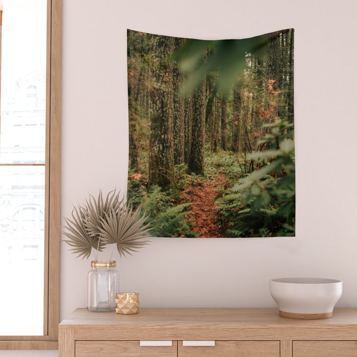 Forest Trail IV Wall Tapestry Gallery Image 2